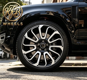 Cerchi in Lega Forgiati KFB per Range Rover Sport <span class=keywords><strong>Velar</strong></span> Defender 110, Finitura Diamantata, Montaggio Personalizzato 20-22 Pollici - Product Image 4