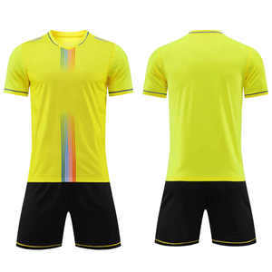 100% poliéster sublimación deporte fútbol Jersey asequible al por mayor hombres equipo de fútbol conjunto - Product Image 4