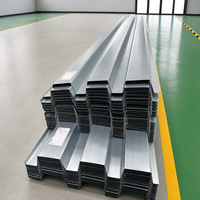 Tôle de plancher ouverte galvanisée YX51 305 915 pour support de coulage de béton dans les bâtiments à ossature métallique multi-étages