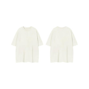 Haute qualité 100% coton surdimensionné Vintage goutte épaule T-Shirt pour hommes sérigraphie respirant léger personnalisé Long solide - Product Image 6