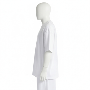 เสื้อยืดผู้ชายขายดี ทรงโอเวอร์ไซส์ สไตล์สตรีทแวร์ ผ้าฝ้าย 100% ระบายอากาศได้ดี น้ำหนักเบา ผลิตแบบถัก รับผลิตแบบ OEM - Product Image 2