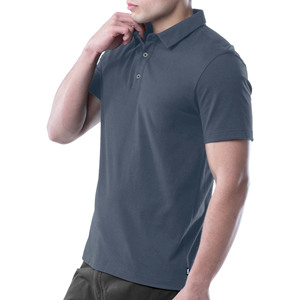 Polos de Alta Calidad 100% Algodón para Hombre, Ropa Deportiva de Secado Rápido Personalizada con Patrón Sólido, Opciones Sostenibles Disponibles - Product Image 5