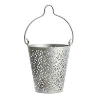 Porte-bougies élégants en aluminium plaqué argent avec base en bois, modernes, écologiques, faits à la main, de haute qualité, pour la maison et Noël