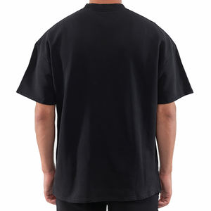 เสื้อยืดคอกลมผ้าฝ้าย 100% คุณภาพสูงแบบ OEM รับทำโลโก้แบรนด์ของคุณเอง เสื้อยืดเปล่าผู้ชาย เสื้อยืดลำลองผู้ชาย เสื้อยืดออกกำลังกาย - Product Image 5