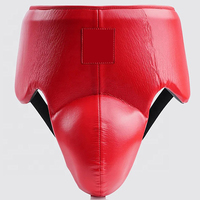 Ceinture élastique sécurisée, design respirant et léger, protège-guêtres en cuir durable anti-transpiration, protection de la cuisse pour MMA et boxe