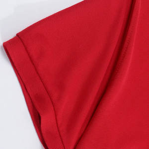 เสื้อยืดโปโลผู้ชายทรงสลิมฟิตคุณภาพสูงปักลายสีพื้นผ้าถักลำลองแบบทางการขายดี - Product Image 4