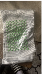 L'ipertermia di <span class=keywords><strong>assenzio</strong></span> riscalda le ginocchiere per massaggio puntini antiscivolo tessuto testurizzato ginocchiere maniche di riparazione supporti equipaggiamento protettivo - Product Image 4