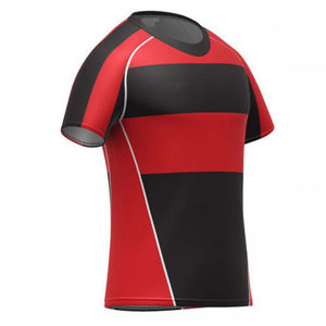 Uniforme de rugby para hombre con estampado de logotipo personalizado de calidad superior Venta caliente Uniforme de rugby de color sólido Hecho en Pakistán - Product Image 2