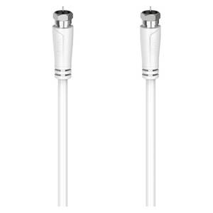 Câble SAT blanc de 5 m avec 90 Db 00205065 pour récepteurs TV satellite - Product Image 1