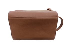 Bolsa organizadora de viaje con cremallera de doble capa, cuero genuino multifuncional para Kit de afeitado, duradero, geométrico de moda - Product Image 5