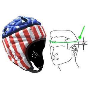 Casco de Fútbol Americano Personalizado con Logotipo, 7v7, Carcasa Suave, Talla Personalizada, Talla Grande, Transpirable, Secado Rápido, para Fútbol y Rugby - Product Image 3