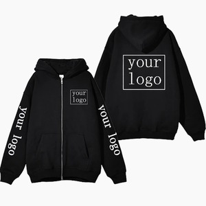 Sudadera con Capucha Personalizada para Hombre y Mujer, 100% Algodón, Diseño Invernal, Crea Tu Propio Logotipo/Estampado, Ropa Urbana - Product Image 2