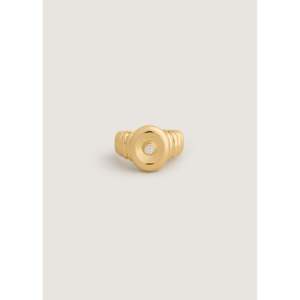 Anillo de Diamantes con Sello Ovalado Osla - Product Image 1