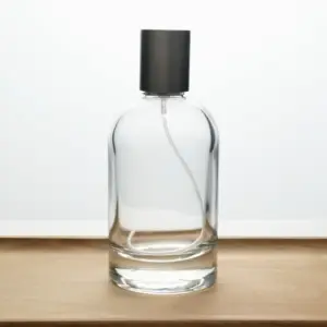 30ml 1oz transparent glass fragrance bottle silk screen printing