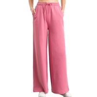 Nouvelle arrivée de pantalons pour femmes tendance de la meilleure qualité Fabricant OEM de pantalons de survêtement évasés personnalisés du Bangladesh avec 100% QC Pass