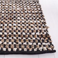 Tapis de salon de luxe 100% jute et coton Tapis de sol tissés faits à la main à vendre