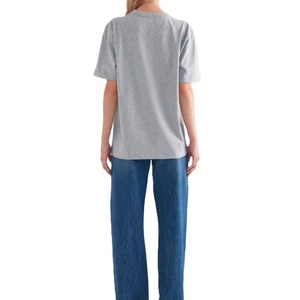 Camiseta Oversize de Alta Calidad para Mujer, Transpirable, Estilo Casual de Verano, Impresión Personalizada, Técnica de Teñido Liso, 100% - Product Image 2