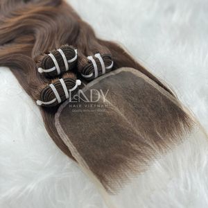 Hots วิกผมดิบแบบมีลูกไม้ปิดและทำจากเวียดนามแท้เต็มหน้า - Product Image 1