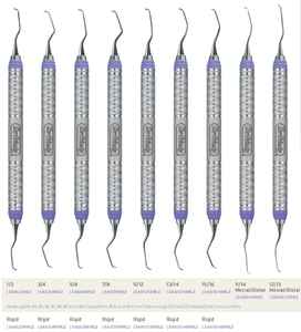 Instrumentos quirúrgicos dentales manuales de acero inoxidable de alta calidad recién llegados, cureta eficaz aprobada por CE para el cuidado dental - Product Image 1