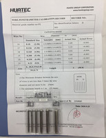Fil radiographique Iqi EN462, ASME. Indicateurs de qualité d'image EN