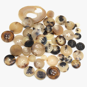 กระดุมฮอร์นกระดุมเสื้อผ้าแฟชั่นกระดุมเย็บแบบธรรมชาติขายดี - Product Image 5