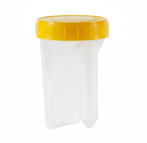 Solución para Análisis de Orina en Hospitales, Vaso para Orina sin Aguja con Tubo Desmontable, Contenedor de Muestras Estéril con Código de Barras Seguro - Product Image 1
