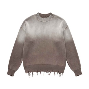 สเวตเตอร์นุ่มใส่ได้ทั้งชายและหญิงน้ำหนักเบาสวมใส่สบายแบบสวมหัวมีสไตล์โอเวอร์ไซส์ - Product Image 2