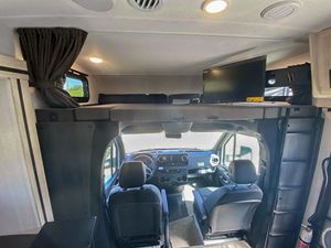New Design 2026 Outdoors Aluminum Black Mini Caravan 10HD 6 Person Travel <b>Trailer</b> with Sticker Design Ready For Export - Product Image 3