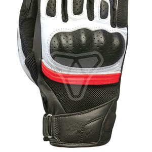 Gants de moto unisexes en cuir de haute qualité, longs et courts, de protection hivernale, durables pour hommes et femmes - Product Image 4