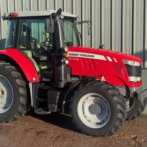 รถแทรกเตอร์ฟาร์ม 140 แรงม้า Massey Ferguson 6715S รถแทรกเตอร์การเกษตร 4 ล้อขับเคลื่อน ประสิทธิภาพสูง พร้อมห้องโดยสาร รถแทรกเตอร์มือสองสำหรับขาย - Product Image 1