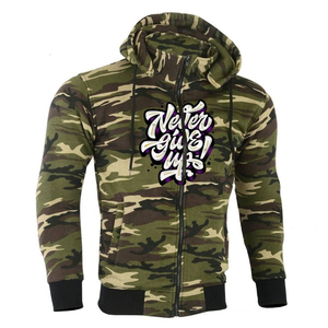 Meilleure qualité hommes fermeture éclair style sweat à capuche hiver polaire tissu DTG imprimer bas quantité minimale de commande prix de gros col à capuche - Product Image 1