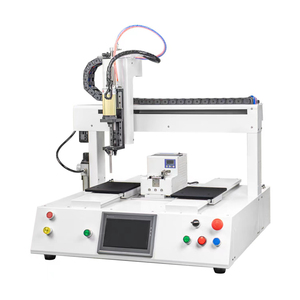 Máquina de bloqueo de tornillo completamente automática con atornillado de línea de montaje con máquina de sujeción de tornillo tipo succión al vacío de doble plataforma - Product Image 1
