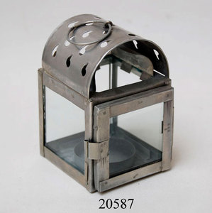 เชิงเทียนโลหะสีทองโคมไฟตาข่ายสไตล์ยุโรปใหม่ - Product Image 5