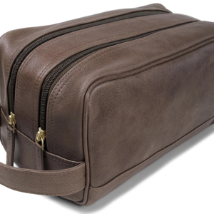 Neceser para hombre, neceser de viaje, Kit Dopp de cuero colgante, neceser de viaje, Organizador para artículos de tocador, bolsa de aseo para afeitar - Product Image 1