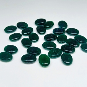 Briolettes de pierres précieuses sculptées de forme ovale lisse en jade vert naturel 10x14mm perles en vrac pour la fabrication de bijoux au prix de gros - Product Image 5