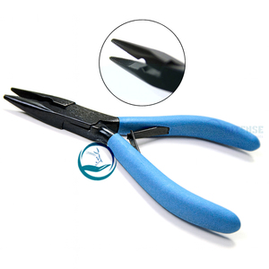 Pince à micro-anneaux premium pour extensions capillaires, en acier inoxydable, outil professionnel de façonnage pour salon, fusion kératine OEM - Product Image 5