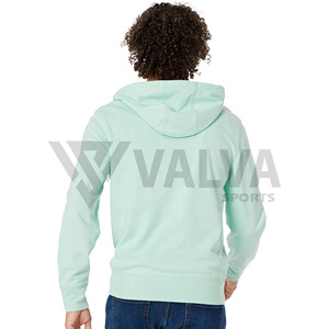 Unisexe 100% coton pull à capuche haute qualité surdimensionné poids lourd tissu thermique brodé technique solide coton printemps - Product Image 2