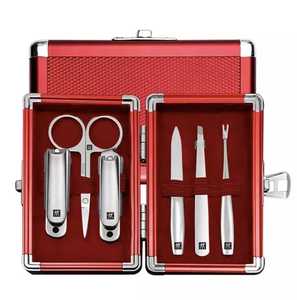6 Pieces <b>Nail</b> Clippers <b>Set</b> High Quality Manicure Kits By Zachary Industries - Product Image 1