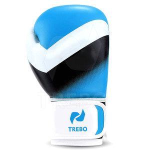 Guantes de Boxeo Profesionales de Entrenamiento, Venta Directa de Fábrica, Cuero PU Ecológico, Ligeros, Dedos Completos, Ajustables con Cordones - Product Image 3