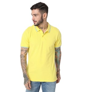 Nouvelle arrivée pour hommes séchage rapide pour polos grande taille conception unique tissu de toile à motif solide fabriqué au Pakistan - Product Image 1