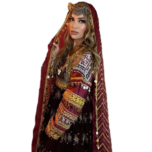 ROBES AFGHANI DE QUALITÉ SUPÉRIEURE POUR FEMME ROBES TRIBAL VINTAGE KUCHI AFGHAN FAITES MAIN DISPONIBLES EN VENTE - Product Image 1