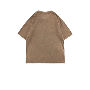 Camiseta de algodón con gráfico de lavado ácido para hombres y mujeres, ropa de calle, camiseta de lavado ácido para hombres y mujeres, camiseta para hombres - Product Image 2