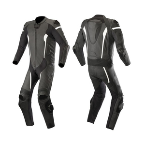 Nuevo diseño textil traje de motocicleta chaqueta de cuero de moto y pantalón traje de carreras de motos material de cuero - Product Image 3