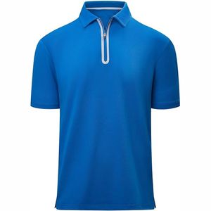 Polos de hombre con logotipo bordado personalizado de algodón 100% de alta calidad - Product Image 2