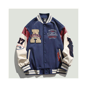 Pakistan Fabricant Haute Qualité Chenille Broderie Letterman Vestes Hommes Collège Équipe Personnalisé Baseball Varsity Veste - Product Image 1