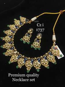 Luxurious <b>Kundan</b> Moissanite Fashion <b>Jewelry</b> Set for Brides' Weddings Engagements Parties Anniversaries - Product Image 4