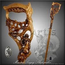 Bâtons de marche pliants manche en métal avec bois de haute qualité marche malade - Product Image 3