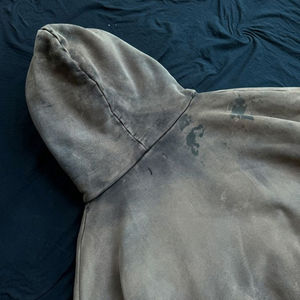 Acid Wash <b>Winter</b> <b>Hoodies</b> for Men Wholesale High Quality 100% Cotton Eco-Friendly Breathable Hooded Pullover Pocket Latest Design - Product Image 4