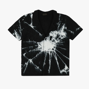 2025 nouveau T-Shirt hommes logo personnalisé poids lourd 100% laine matériel conception personnalisée hommes T-Shirt col rabattu - Product Image 3