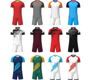 Lo último en equipos de poliéster 100% de alta calidad, ropa activa, uniforme de fútbol, ropa deportiva de secado rápido, camiseta de fútbol transpirable - Product Image 3